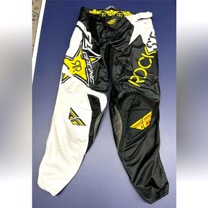 Fly Racing Kinetic Rock Star MX Motocross Off Road Mesh Pants
